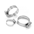 Can be customized in batches hardware tools Household stainless steel hose clamps Gas pipe Range hood exhaust pipe hose clamp